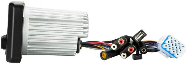 Alt view image 3 of 5 - Kicker 46KMC3 Weather-Resistant Gauge-Style Media Center with Bluetooth