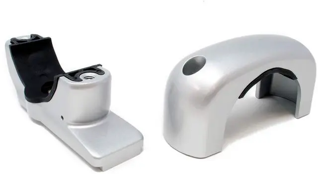 Alt view image 3 of 3 - Wet Sounds ADPTC3-F-SILVER Fixed Silver Aluminum Clamps for REV and ICON Series Speakers (Pair)