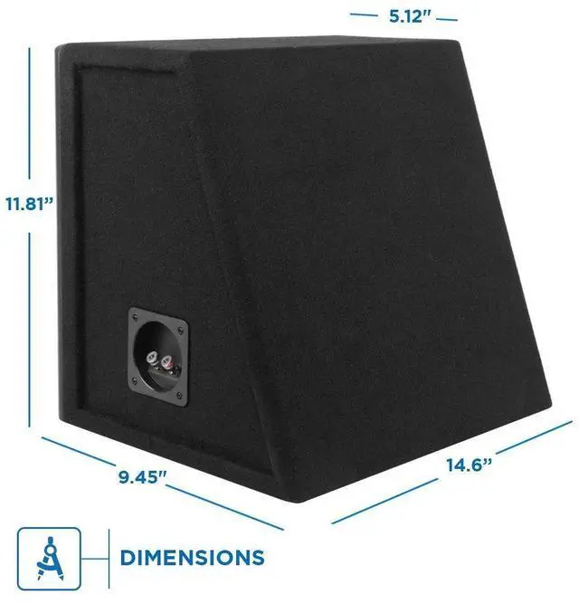 Alt view image 3 of 5 - BELVA BPKG112v2 600W Single 12" Car Subwoofer with Ported Enclosure, Monoblock Amplifier, Wiring Kit and Remote Bass Knob