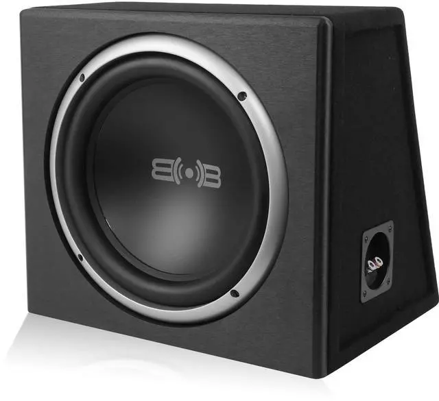 Alt view image 2 of 5 - BELVA BPKG112v2 600W Single 12" Car Subwoofer with Ported Enclosure, Monoblock Amplifier, Wiring Kit and Remote Bass Knob