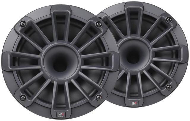 Main image of MB Quart NH2-116 Nautic 6.5 Inch Marine Compression Horn Speakers. Black, Silver and White Grills Included