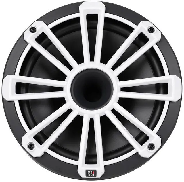 Alt view image 4 of 5 - MB Quart NH2-120 Nautic 8 Inch Marine Compression Horn Speakers. Black, Silver and White Grills Included