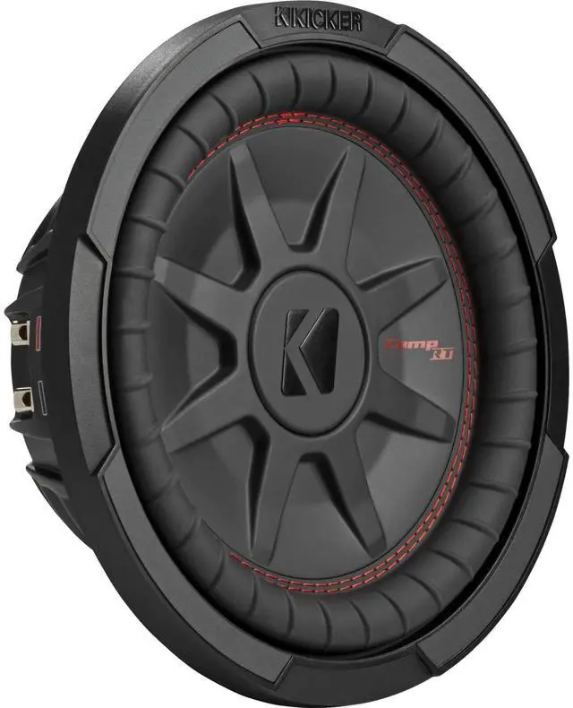 Main image of Kicker 48CWRT104 CompRT 10" Subwoofer, DVC, 4-ohm
