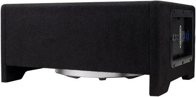 Alt view image 2 of 5 - Jensen JW10A 10" Subwoofer in Multi-Mounting Vented Enlosure with Built-in MOSFET Powered Amplifer