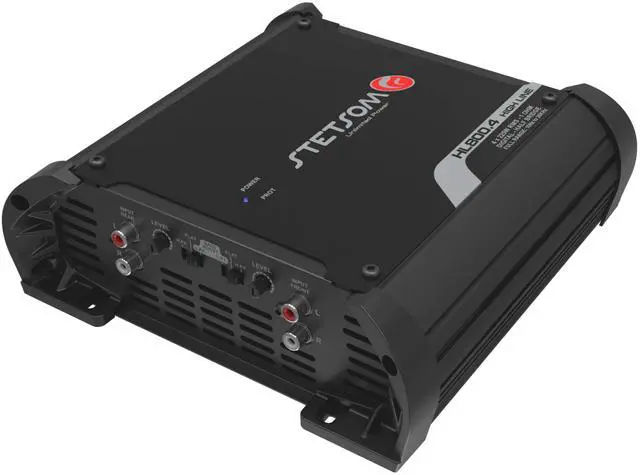Alt view image 4 of 5 - Stetsom HL 800.4 1 Ohm 4 Channel 800 Watts Class D Full Range Amplifier