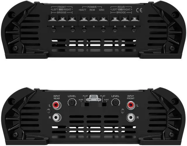 Alt view image 5 of 5 - Stetsom HL 800.4 1 Ohm 4 Channel 800 Watts Class D Full Range Amplifier