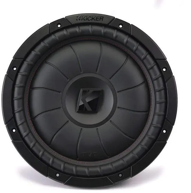 Main image of Kicker CompVT 10-Inch (25cm) Subwoofer, SVC, 2-Ohm, 350W