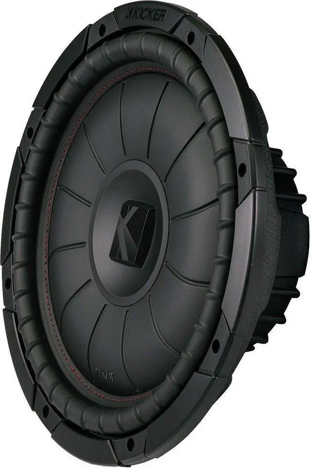 Alt view image 2 of 3 - Kicker CompVT 10-Inch (25cm) Subwoofer, SVC, 4-Ohm, 350W