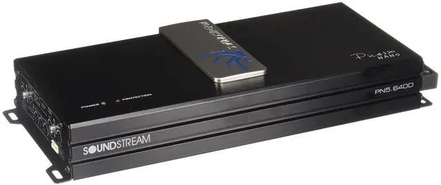 Main image of Soundstream PN5.640D Picasso Nano 640 W 5-Channel Class D Digital Car Audio Amplifier
