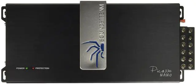 Alt view image 2 of 4 - Soundstream PN5.640D Picasso Nano 640 W 5-Channel Class D Digital Car Audio Amplifier