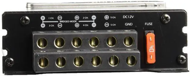 Alt view image 4 of 4 - Soundstream PN5.640D Picasso Nano 640 W 5-Channel Class D Digital Car Audio Amplifier