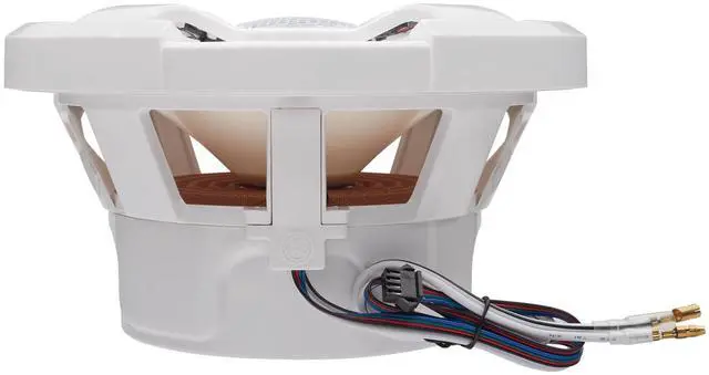 Alt view image 5 of 5 - PowerBass XL-82M - 8" Marine Coaxial Speakers with RGB LED - Pair