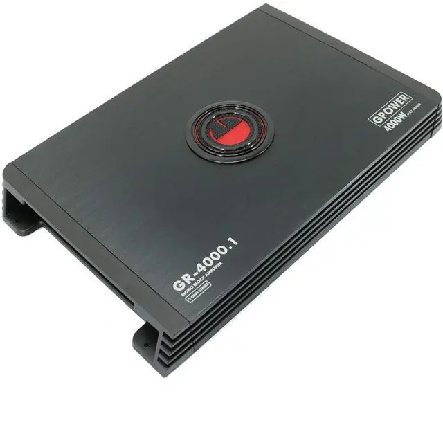 Alt view image 2 of 5 - Gravity GR4000.1 Monoblock 4000 WATTS Car Audio Stereo Amplifier 1 Ohm Stable with LED Indicator Class AB Technology MOSFET PWM Power Supply Remote Level Control