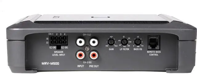 Alt view image 2 of 3 - Alpine MRV-M500 500W V-Power Series Class D Monoblock Digital Amplifier