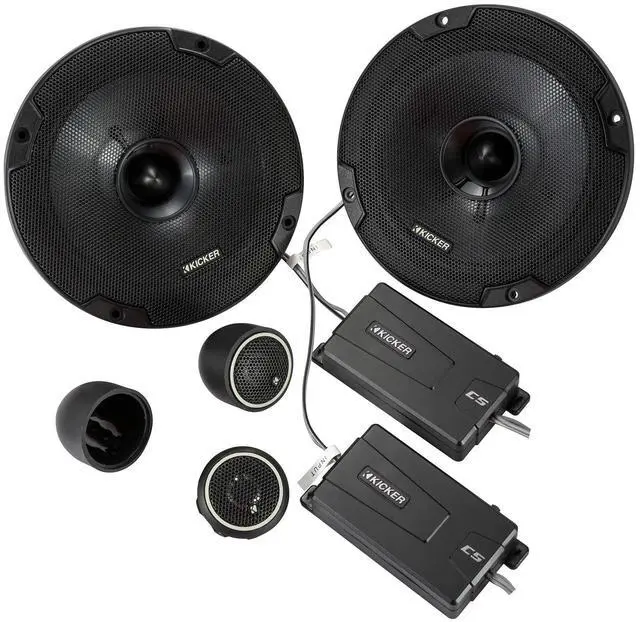 Main image of Kicker 46CSS674 CS-Series CSS67 6.75-Inch (165mm) Component System with .75-inch tweeters, 4-Ohm (Pair)