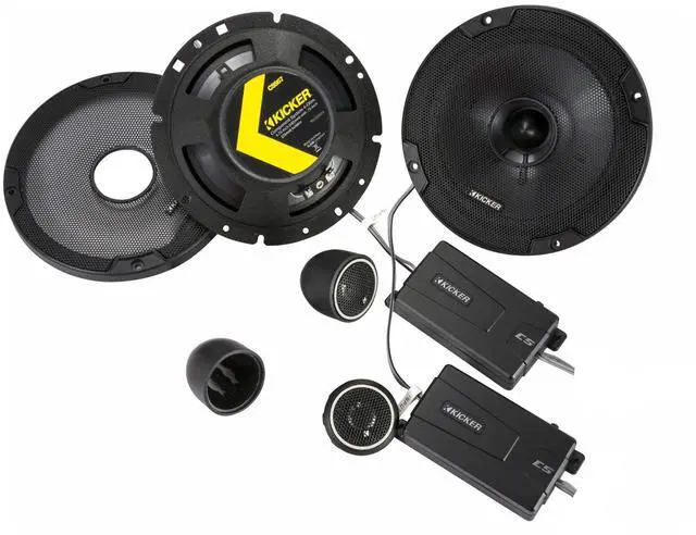 Alt view image 5 of 5 - Kicker 46CSS674 CS-Series CSS67 6.75-Inch (165mm) Component System with .75-inch tweeters, 4-Ohm (Pair)
