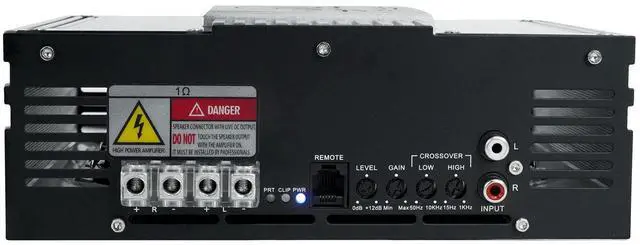 Alt view image 4 of 5 - Soundstream TXP2-6500D 6500 Watts Max 2 Channel 1-Ohm Full Range Car Audio Amplifier