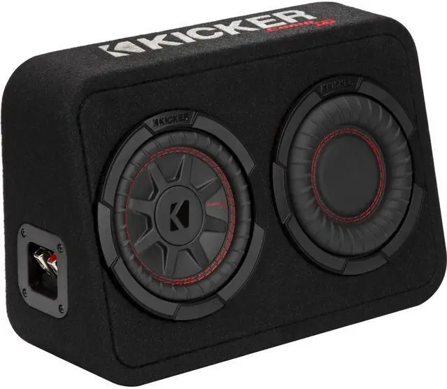 Main image of Kicker 48TCWRT672 CompRT 6.75" subwoofer in Thin Profile Enclosure, 2ohm