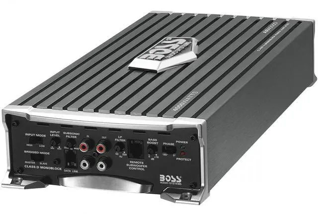 Alt view image 5 of 5 - BOSS Audio Systems AR4000D Class D Car Amplifier - 4000 Watts, 1 Ohm Stable, Digital, Monoblock, Mosfet Power Supply, Great for Car Subwoofers