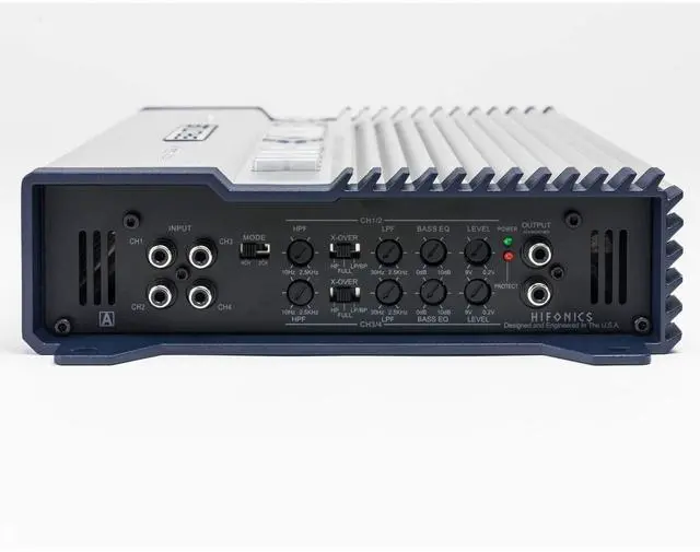 Alt view image 3 of 5 - Hifonics BXX800.4 Brutus 800W RMS A/B 4 Channel Speaker Car Audio Amplifier
