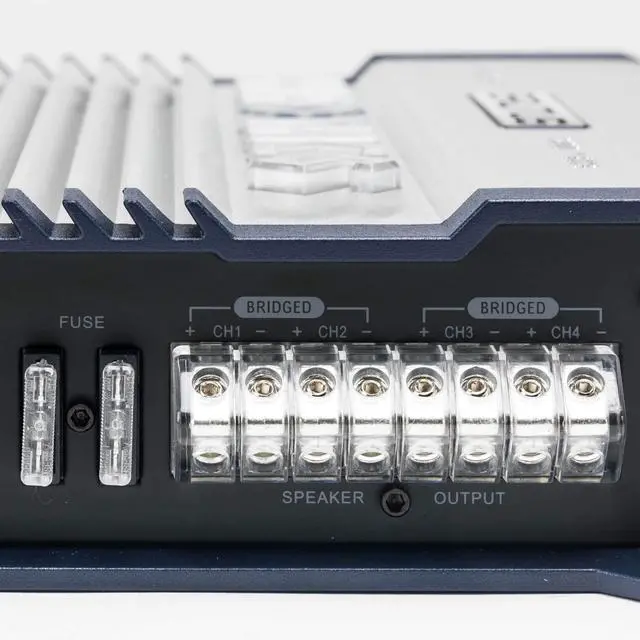 Alt view image 5 of 5 - Hifonics BXX800.4 Brutus 800W RMS A/B 4 Channel Speaker Car Audio Amplifier