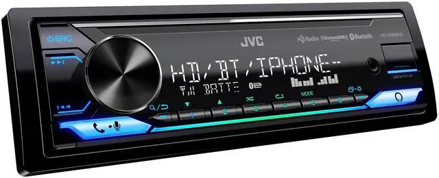 Alt view image 3 of 4 - JVC KD-X480BHS Multimedia Car Stereo, Single Din, Built in Amazon Alexa, Blutooth Audio and Hands Free Calling, MP3, USB, AUX-in, AM/FM Radio Receiver, SiriusXM Ready, HD Radio