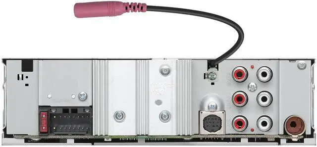 Alt view image 4 of 4 - JVC KD-X480BHS Multimedia Car Stereo, Single Din, Built in Amazon Alexa, Blutooth Audio and Hands Free Calling, MP3, USB, AUX-in, AM/FM Radio Receiver, SiriusXM Ready, HD Radio