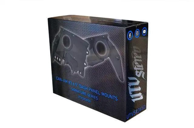 Alt view image 4 of 5 - UTV Stereo Can-Am Maverick X3 6.5 inch Speaker Pods & Dash Kit. Get More Sound Out of Your Ride. (Dash Kit)