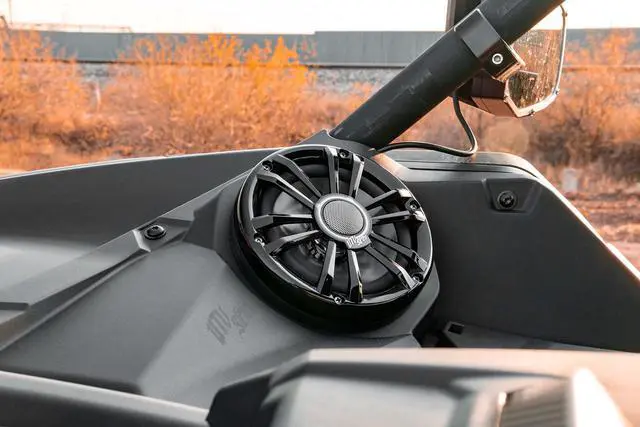 Alt view image 5 of 5 - UTV Stereo Can-Am Maverick X3 6.5 inch Speaker Pods & Dash Kit. Get More Sound Out of Your Ride. (Dash Kit)