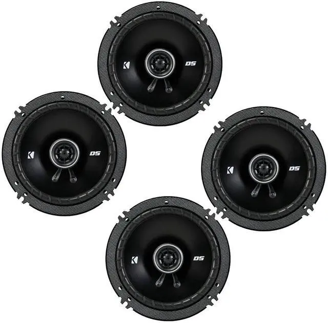 Main image of KICKER DSC650 6.5-Inch (160-165mm) Coaxial Speakers, 4-Ohm Bundle