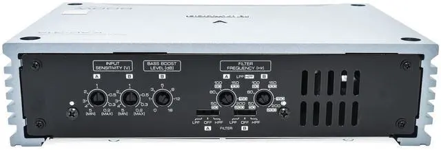 Alt view image 5 of 5 - KENWOOD KAC-314-4-Channel Concert Series Car Stereo Amplifier with 50W x 4 @ 4ohms, 75W x 4 @ 2ohms, 600W Maximum Power