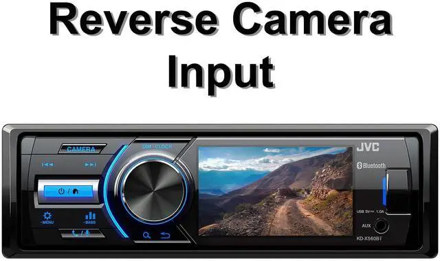 Alt view image 2 of 5 - JVC - KD-X560BT - Digital Media Car & Marine Bluetooth Receiver iPhone/Android/USB/AUX Car Stereo with Rear Camera Input