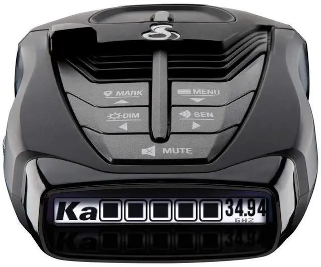 Main image of Cobra RAD 480i Laser Radar Detector  Long Range Detection, Bluetooth, Apple CarPlay and Android Auto Compatible, LaserEye Front and Rear Detection, Digital Signal Processing, Black