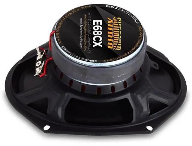 Alt view image 3 of 5 - Sundown Audio E-68CX 6"x8" Coaxial Speakers 6x8