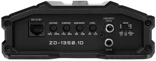 Alt view image 5 of 5 - Hifonics Zeus Delta 1,350 Watt Compact Mono Block Nickel Plated Mobile Car Audio Amplifier with Auto Turn On Feature, ZD-1350.1D, Black
