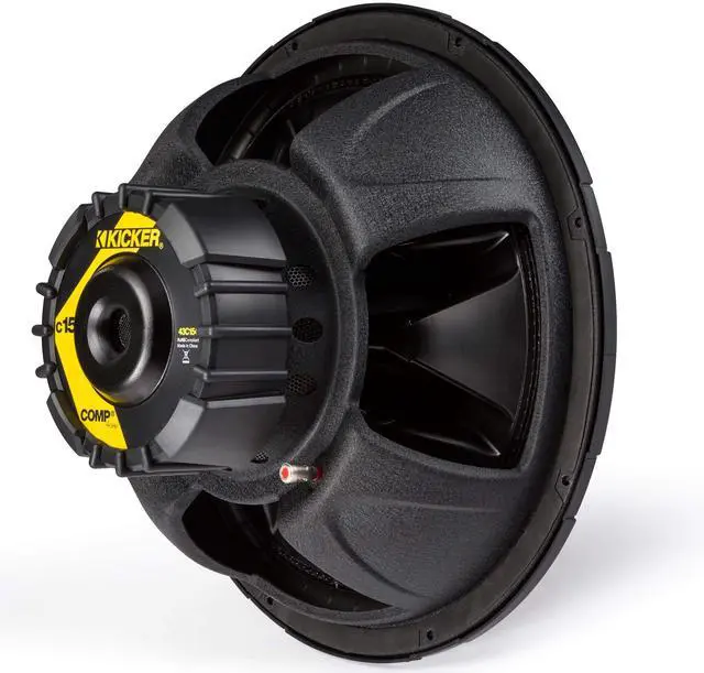 Alt view image 5 of 5 - Kicker Comp 15-inch (38cm) Subwoofer, 4-Ohm, RoHS Compliant