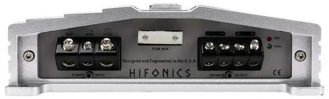 Alt view image 2 of 3 - Hifonics ZG-1800.1D Zeus Gamma ZG Series Amp (Monoblock, 1,800 Watts Max, Class D)