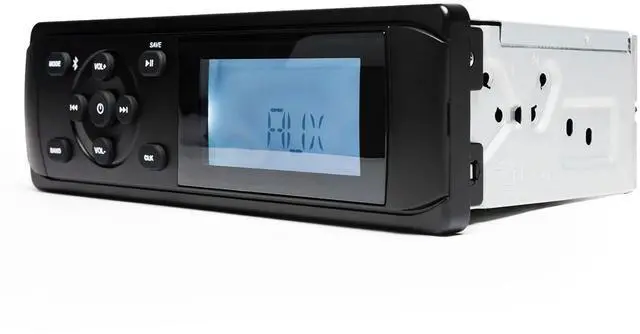 Alt view image 2 of 5 - MB Quart MDR2.0 160 Watt Single DIN Marine Grade Digital Source Receiver Radio with AM/FM/Weather Band, Bluetooth, and USB Connection
