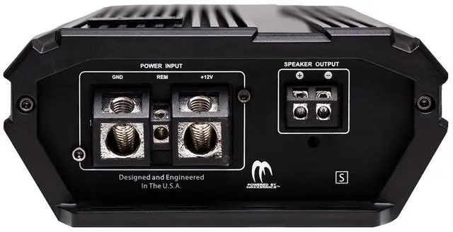 Alt view image 3 of 5 - Hifonics ZTH-3225.1D Zeus Theta Compact Mono Channel Car Audio Amplifier (Silver)  Class D Amp, 3200-Watt, Onboard Electronic Crossover, Built-in Bass Control, Bass Remote Included