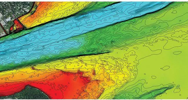 Alt view image 3 of 3 - Humminbird LakeMaster Premium Great Lakes V1 Map SD Card for Fish Finders