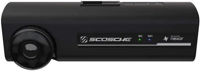 Main image of Scosche NEXC2128-XCES0 Full HD Two-Way Smart Dash Cam Powered by Nexar with Suction Cup and 128GB Memory