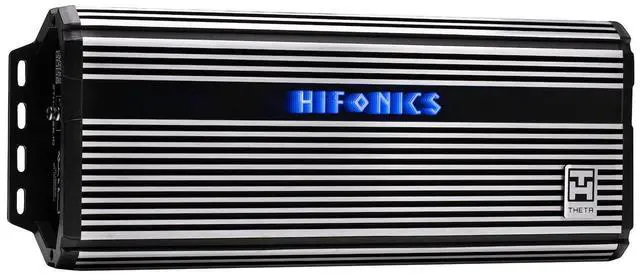 Main image of Hifonics ZTH-3225.1D Zeus Theta Compact Mono Channel Car Audio Amplifier (Silver)  Class D Amp, 3200-Watt, Onboard Electronic Crossover, Built-in Bass Control, Bass Remote Included