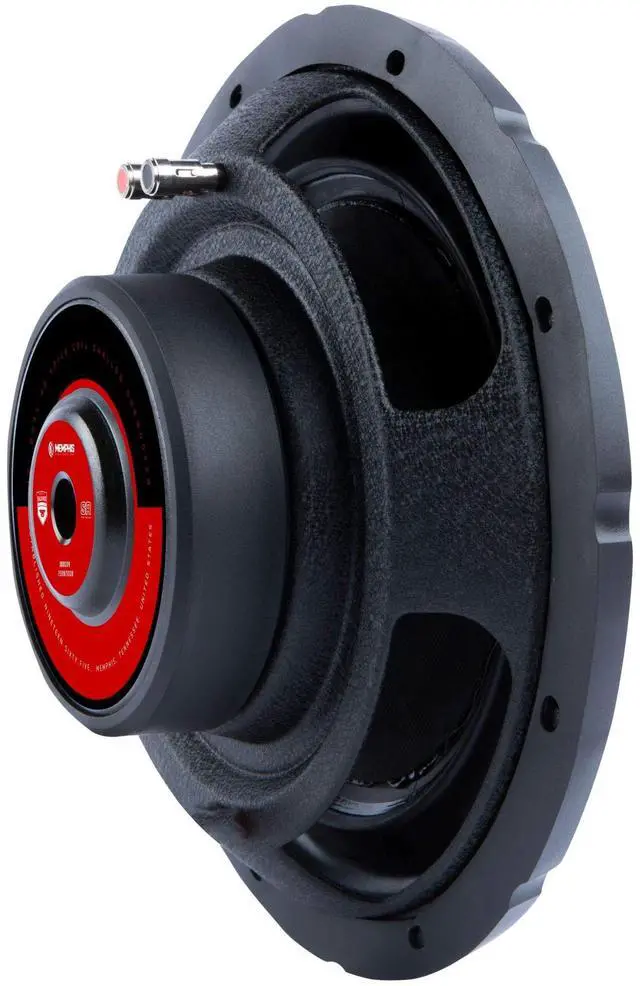 Alt view image 3 of 4 - Memphis Audio SRXS1240 12" Street Reference Single 4-Ohm Shallow Mount Subwoofer - 250 wRMS
