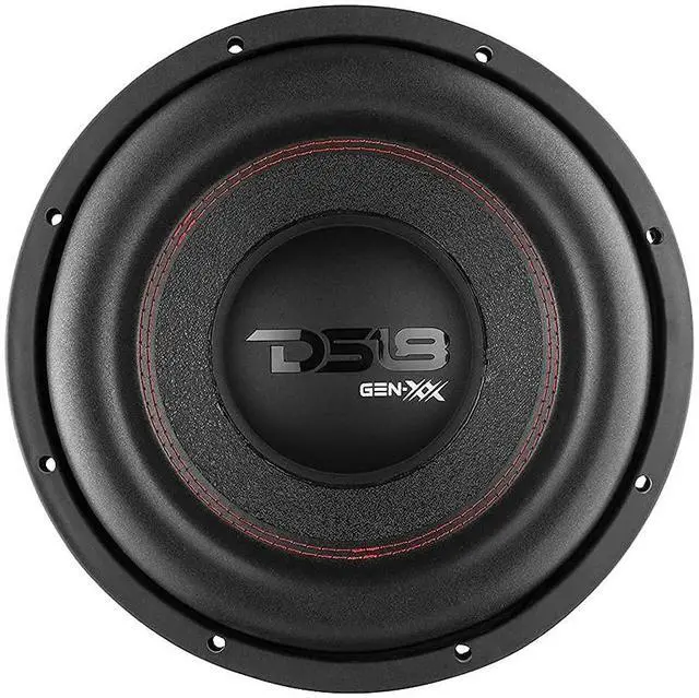 Alt view image 4 of 5 - DS18 GEN-XX10.4DHE 10" High Excursion Car Subwoofer 1000 Watts Max Dual Voice Coil 4+4 Ohms (1 Speaker)