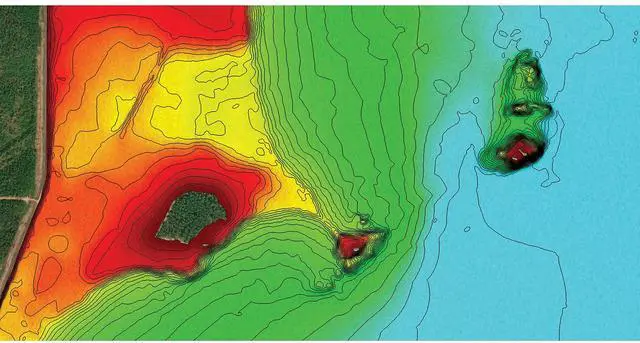 Alt view image 3 of 3 - Humminbird LakeMaster Premium Manitoba V1 Map SD Card for Fish Finders