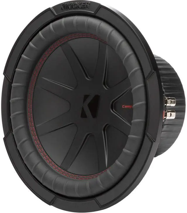 Alt view image 5 of 5 - Kicker 48CWR102 CompR 10" Subwoofer, DVC, 2-ohm