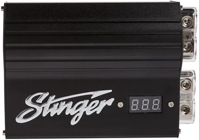 Alt view image 2 of 5 - Stinger SPC505 Pro Hybrid 5 Farad Capacitor, Black
