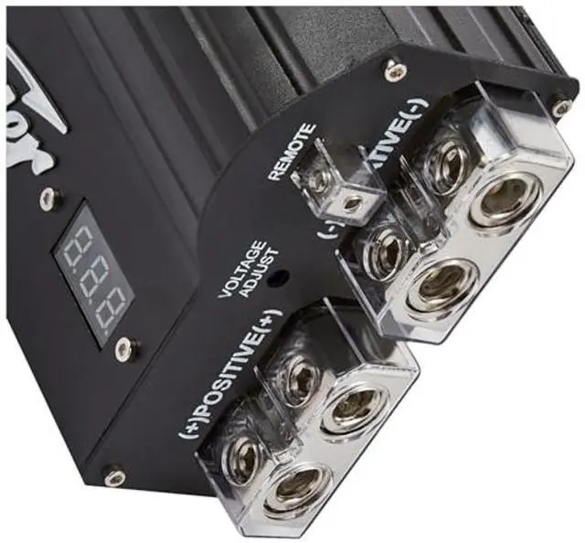 Alt view image 5 of 5 - Stinger SPC505 Pro Hybrid 5 Farad Capacitor, Black