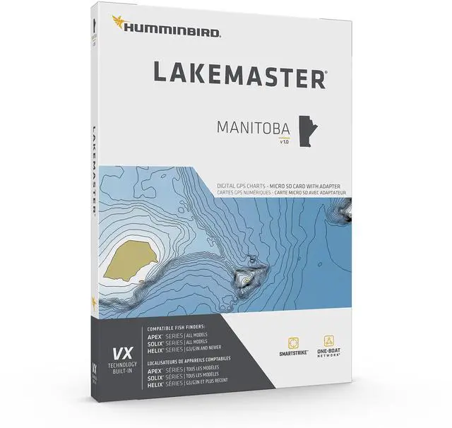 Alt view image 2 of 4 - Humminbird 601019-1 LakeMaster - Manitoba V1