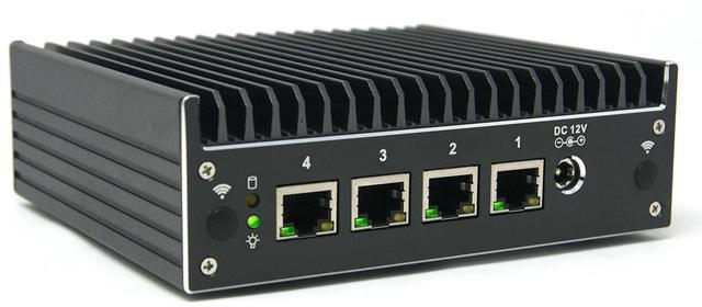 Alt view image 3 of 4 - Protectli Vault Pro VP2410-4 Port, Firewall Micro Appliance/Mini PC - Intel Celeron J4125, DDR4 RAM, M.2 SSD Storage, AES-NI, 8GB RAM, 120GB SSD